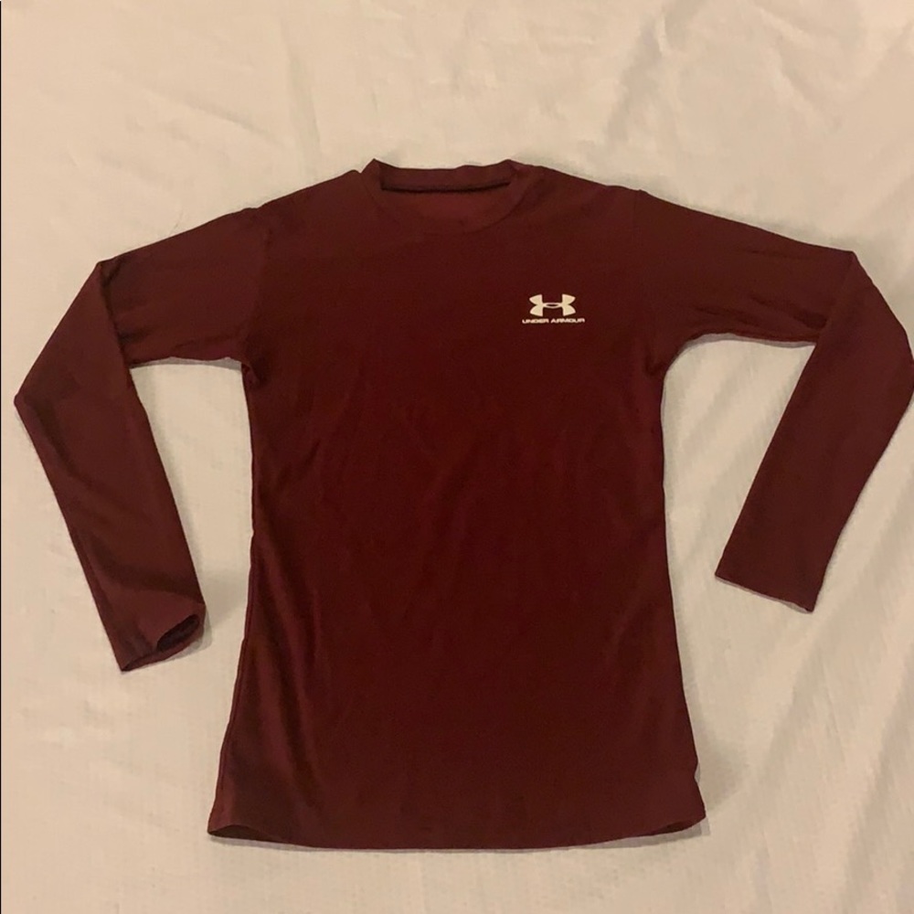Under Armour long sleeve, fitted shirt